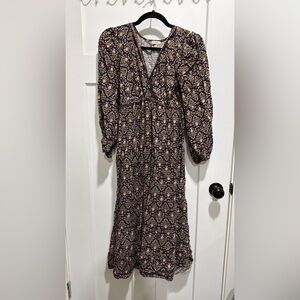 Floral Long Sleeve Dress